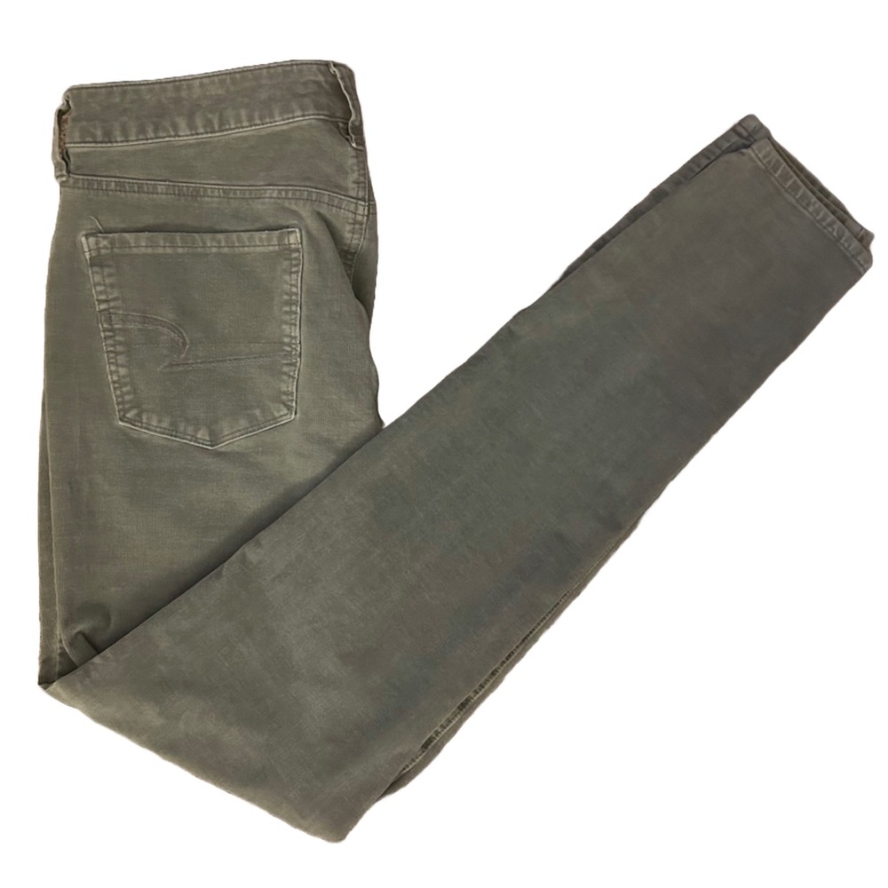 women’s american eagle outfitters super stretch skinny corduroy pants